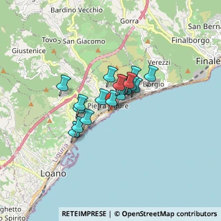 Mappa SS 1 Via Aurelia, 17027 Pietra Ligure SV, Italia (1.04684)