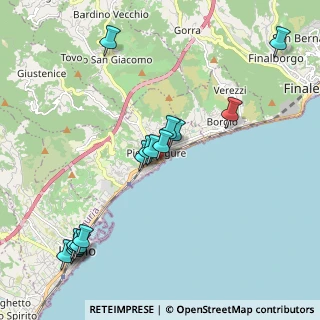 Mappa Via Giorgio Sordo, 17027 Pietra Ligure SV, Italia (2.27467)