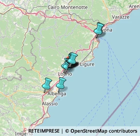 Mappa Via Giorgio Sordo, 17027 Pietra Ligure SV, Italia (6.31083)