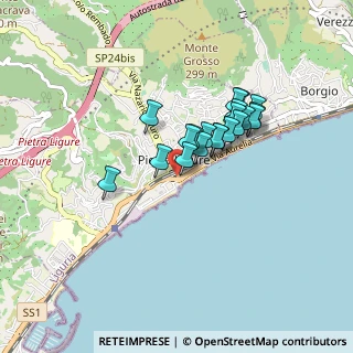 Mappa Via Don Giuseppe Guaraglia, 17027 Pietra ligure SV, Italia (0.6485)