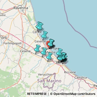 Mappa Via Zeno Nicolò, 47814 Bellaria-Igea Marina RN, Italia (9.906)