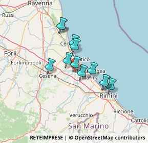 Mappa SP 33, 47042 Cesenatico FC, Italia (10.47917)
