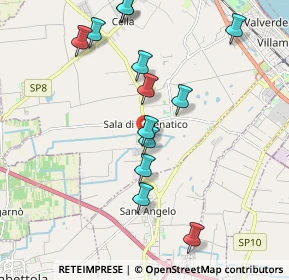 Mappa SP 33, 47042 Cesenatico FC, Italia (2.06154)