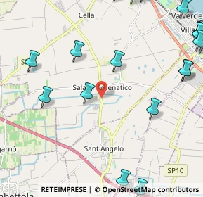 Mappa SP 33, 47042 Cesenatico FC, Italia (3.3365)