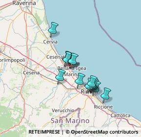 Mappa Via Spalato, 47814 Bellaria-Igea Marina RN, Italia (10.26846)