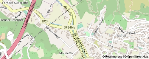 Mappa Pietra Ligure