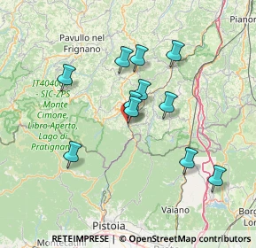 Mappa Castel Di Casio, 40046 Porretta Terme BO, Italia (12.71273)