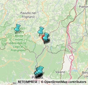 Mappa Castel Di Casio, 40046 Porretta Terme BO, Italia (18.337)