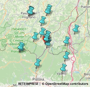 Mappa Castel Di Casio, 40046 Porretta Terme BO, Italia (13.834)