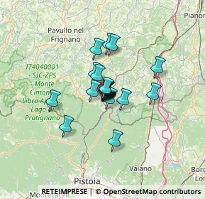 Mappa Castel Di Casio, 40046 Porretta Terme BO, Italia (7.474)