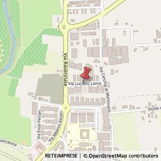 Mappa Via Luciano Lama, 80, 47023 Cesena, Forlì-Cesena (Emilia Romagna)