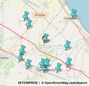Mappa Via Capannaguzzo, 47042 Cesenatico FC, Italia (4.78308)