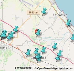 Mappa Via Capannaguzzo, 47042 Cesenatico FC, Italia (5.885)