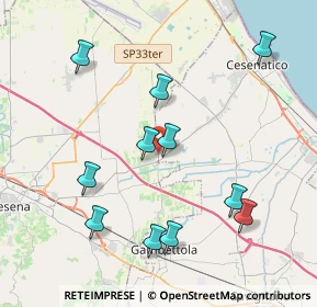 Mappa Via Capannaguzzo, 47042 Cesenatico FC, Italia (4.23909)