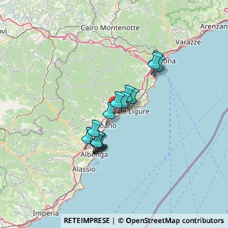 Mappa Via San Francesco, 17027 Pietra Ligure SV, Italia (10.584)