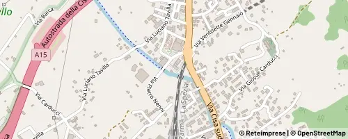 Mappa Santo Stefano di Magra