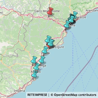Mappa Via Cesare Battisti, 17027 Pietra Ligure SV, Italia (17.38053)