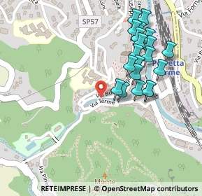Mappa Via Giacomo Matteotti, 40046 Porretta Terme BO, Italia (0.247)