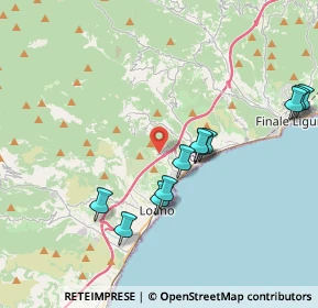 Mappa Via S. Liberata, 17027 Pietra ligure SV, Italia (3.97182)