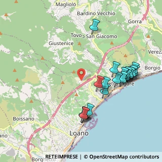 Mappa Via S. Liberata, 17027 Pietra ligure SV, Italia (2.162)