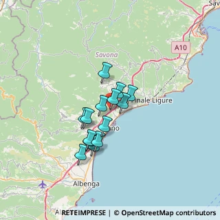 Mappa Via S. Liberata, 17027 Pietra ligure SV, Italia (4.89143)