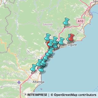 Mappa Via S. Liberata, 17027 Pietra ligure SV, Italia (5.44)