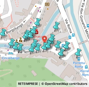 Mappa Vicolo degli Orti, 40046 Porretta Terme BO, Italia (0.04815)