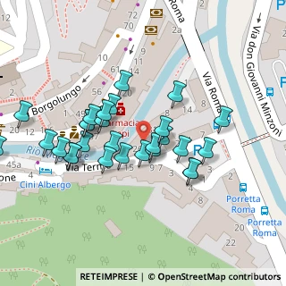 Mappa Piazza Massarenti, 40046 Porretta Terme BO, Italia (0.05)