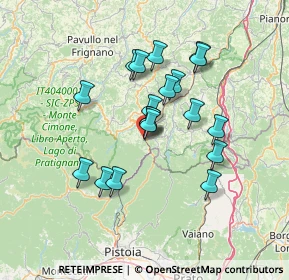 Mappa Piazza Massarenti, 40046 Porretta Terme BO, Italia (11.82158)