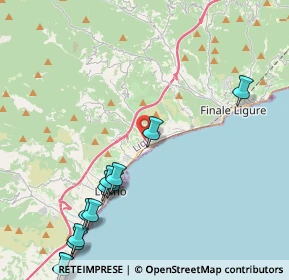 Mappa Via Lombardia, 17027 Pietra Ligure SV, Italia (5.56083)