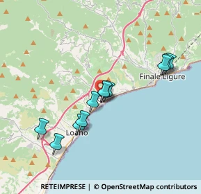Mappa Via Lombardia, 17027 Pietra Ligure SV, Italia (3.41455)