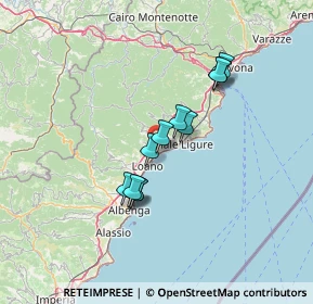 Mappa Via Lombardia, 17027 Pietra Ligure SV, Italia (10.61545)