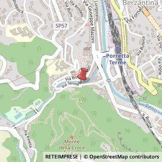 Mappa Piazza Garibaldi, 37, 40046 Porretta Terme, Bologna (Emilia Romagna)