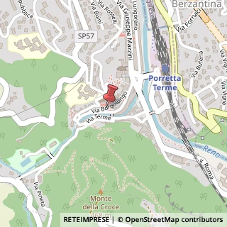 Mappa Via borgolungo 38, 40046 Porretta Terme, Bologna (Emilia Romagna)