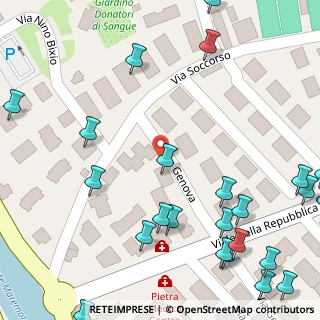 Mappa Piazza Marconi, 17027 Pietra Ligure SV, Italia (0.11179)