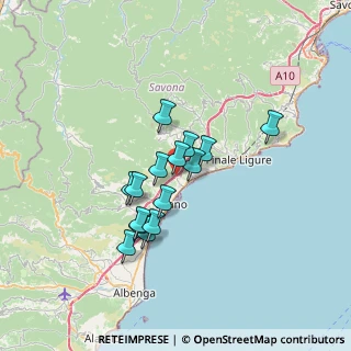 Mappa E80 &, 17027 Pietra ligure SV, Italia (5.27933)
