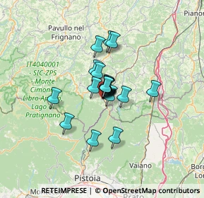 Mappa Via Ranuzzi, 40046 Porretta Terme BO, Italia (7.439)