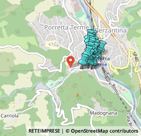 Mappa Via Ranuzzi, 40046 Porretta Terme BO, Italia (0.312)