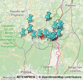 Mappa Via Bagnana, 40032 Camugnano BO, Italia (10.43789)