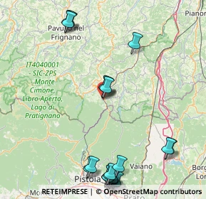Mappa Via Don Giovanni Minzoni, 40046 Porretta Terme BO, Italia (21.8475)