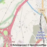 Hartă Santo Stefano di Magra