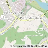 Hartă Vezzano Ligure