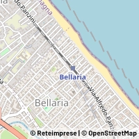 नक्शा Bellaria-Igea Marina