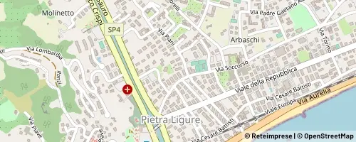 Mappa Pietra Ligure