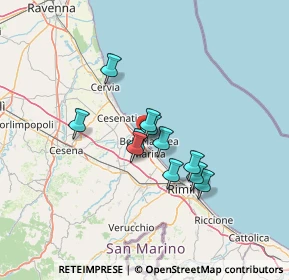 Mappa Via Cormons, 47814 Bellaria-Igea Marina RN, Italia (9.63727)