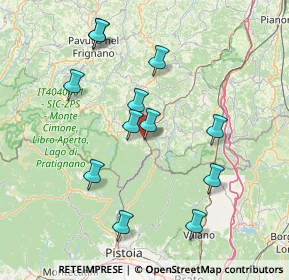 Mappa 40046 Porretta Terme BO, Italia (15.34917)