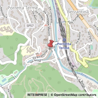 Mappa Piazza della Libertà, 7, 40046 Porretta Terme, Bologna (Emilia Romagna)