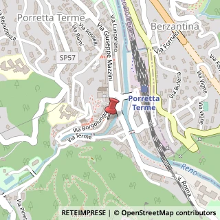 Mappa Piazza della Libertà, 18, 40046 Porretta Terme, Bologna (Emilia Romagna)