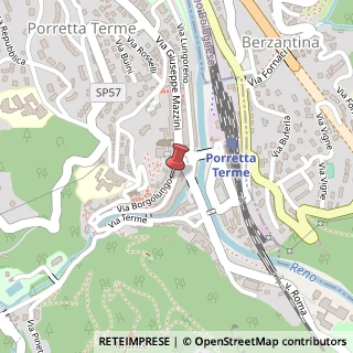 Mappa Piazza della Libertà, 67, 40046 Porretta Terme, Bologna (Emilia Romagna)