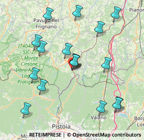 Mappa Via dei Caduti, 40046 Porretta Terme BO, Italia (17.00235)